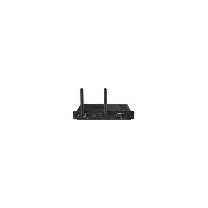 Yashi mini pc PCLY68, Intel Core i5-12450H, 8GB RAM, 256GB SSD, Windows 11 Pro, Wi-Fi 6, HDMI, DisplayPort, USB-C
