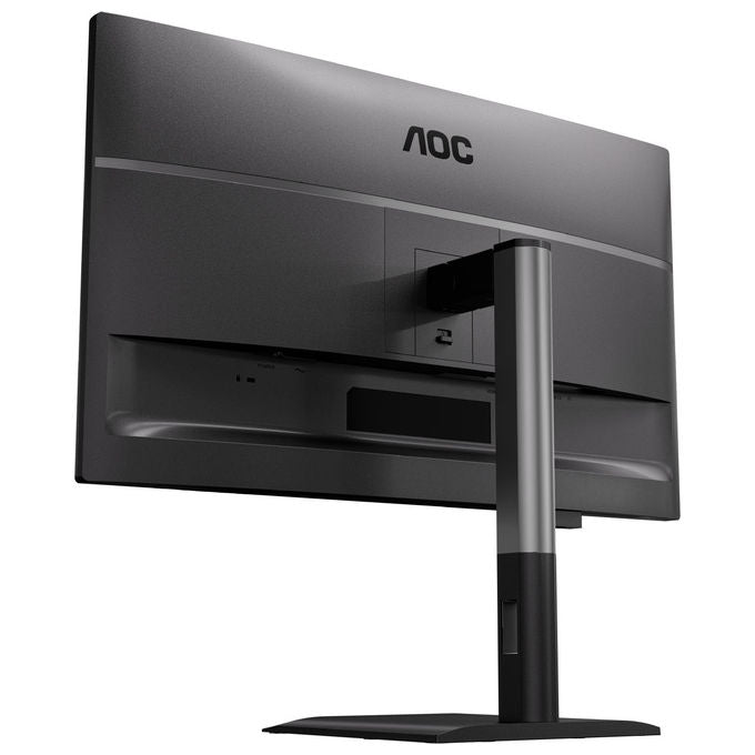 AOC monitor 27 pollici QHD, Q27P4C, IPS 120Hz, USB-C Power Delivery 96W, docking integrato, Anti-Luce Blu, nero