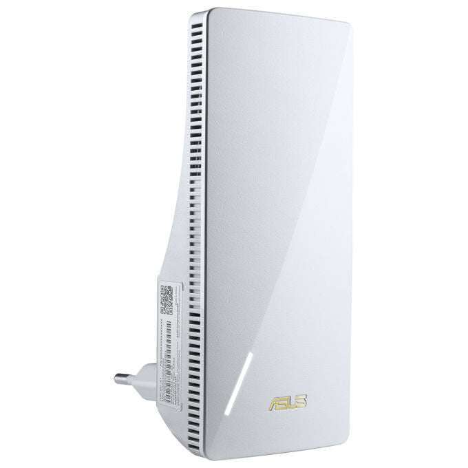 ASUS ripetitore Wi-Fi 7 RP-BE58, dual-band 2.4 GHz-5 GHz, extender mesh AiMesh, 2882 Mbit-s, 1 porta LAN, Bianco