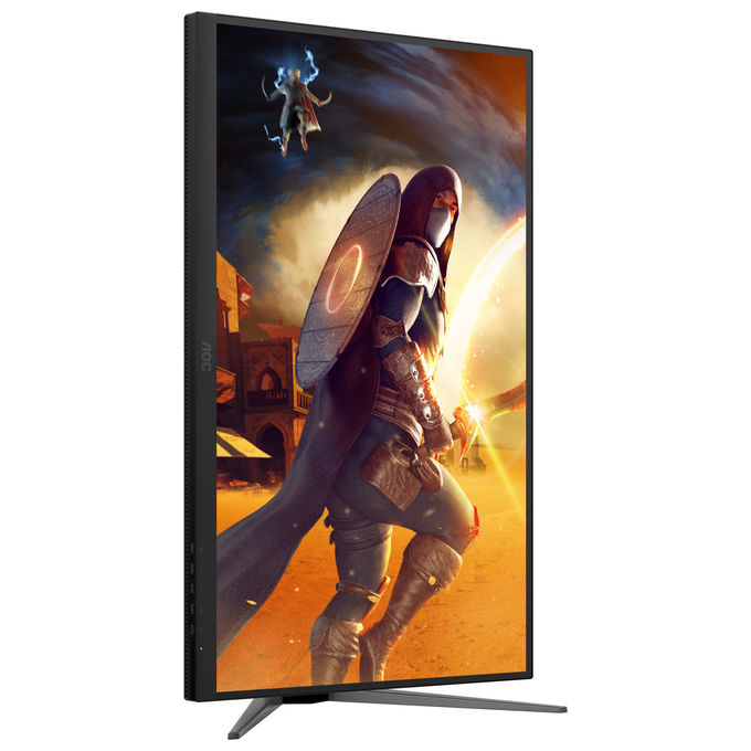 AOC monitor gaming U27G4XM, 27 pollici, 4K UHD, Mini LED Fast IPS, 160 Hz, 1 ms, DisplayHDR 1000, HDMI 2.1