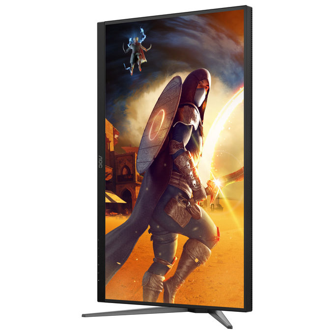 AOC monitor gaming U27G4XM, 27 pollici, 4K UHD, Mini LED Fast IPS, 160 Hz, 1 ms, DisplayHDR 1000, HDMI 2.1