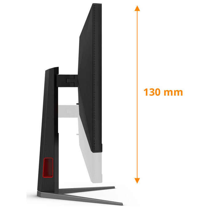 AOC monitor gaming U27G4XM, 27 pollici, 4K UHD, Mini LED Fast IPS, 160 Hz, 1 ms, DisplayHDR 1000, HDMI 2.1