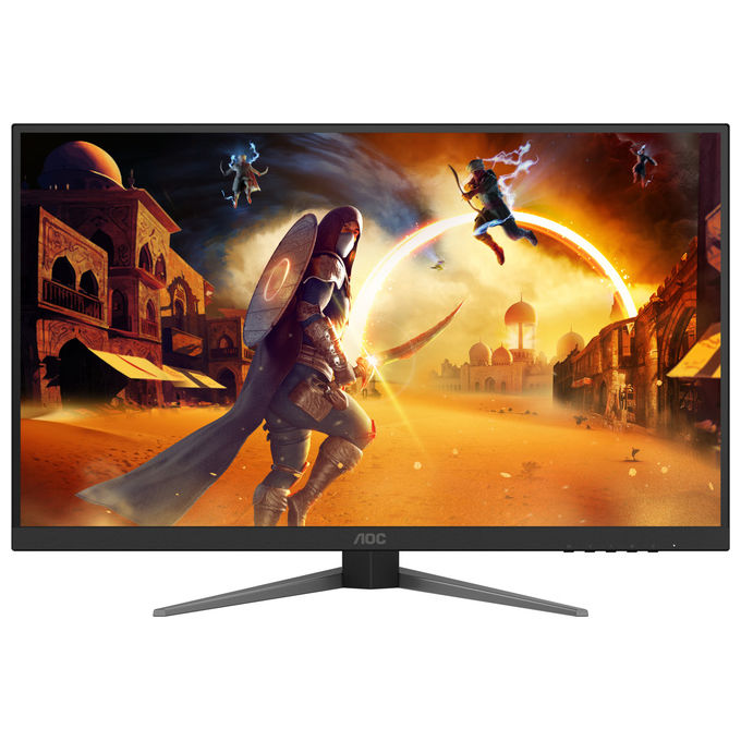 AOC monitor gaming U27G4XM, 27 pollici, 4K UHD, Mini LED Fast IPS, 160 Hz, 1 ms, DisplayHDR 1000, HDMI 2.1