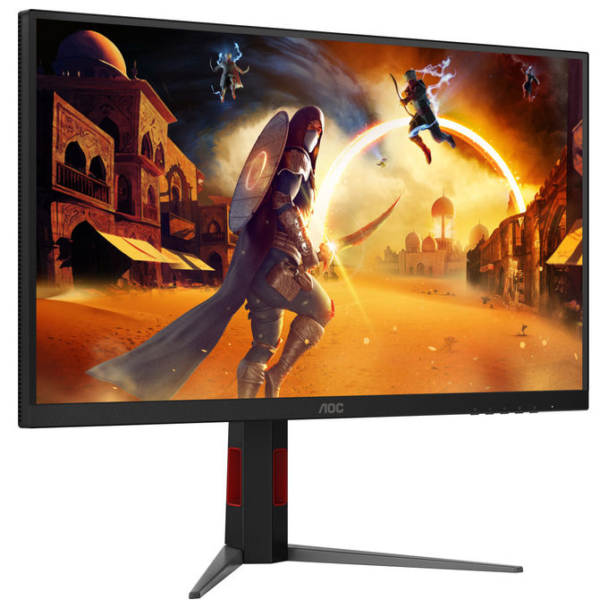 AOC monitor gaming U27G4XM, 27 pollici, 4K UHD, Mini LED Fast IPS, 160 Hz, 1 ms, DisplayHDR 1000, HDMI 2.1