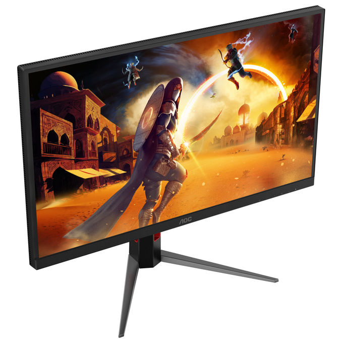 AOC monitor gaming U27G4XM, 27 pollici, 4K UHD, Mini LED Fast IPS, 160 Hz, 1 ms, DisplayHDR 1000, HDMI 2.1