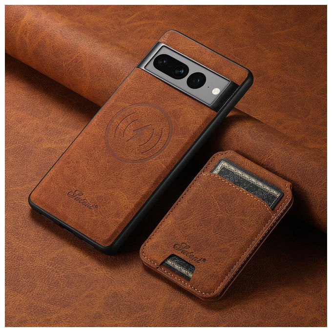 Celly custodia a libro per Google Pixel 10 e Pixel 10 Pro, similpelle nera, chiusura magnetica, slot per carte, funzione stand