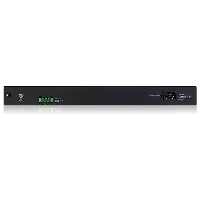 Zyxel switch gestito L2-L3 XMG2230-28HP, 24 porte 2.5G PoE++, 4 porte 10G SFP+, 1440W PoE budget, rack 1U, nero