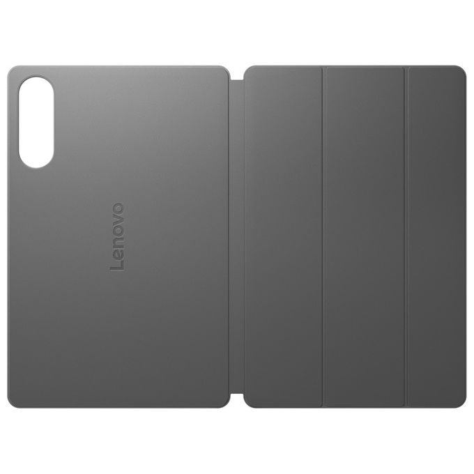 Lenovo custodia folio per Yoga Tab, luna grey, compatibile 11.1'', custodia a libro, modalita' supporto, PU