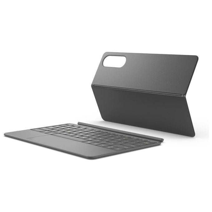 Lenovo tastiera con cover per Yoga Tab, KB Pack LG UK-IT, connessione docking pin pogo, grigio, tasti multimediali, 257,1 mm
