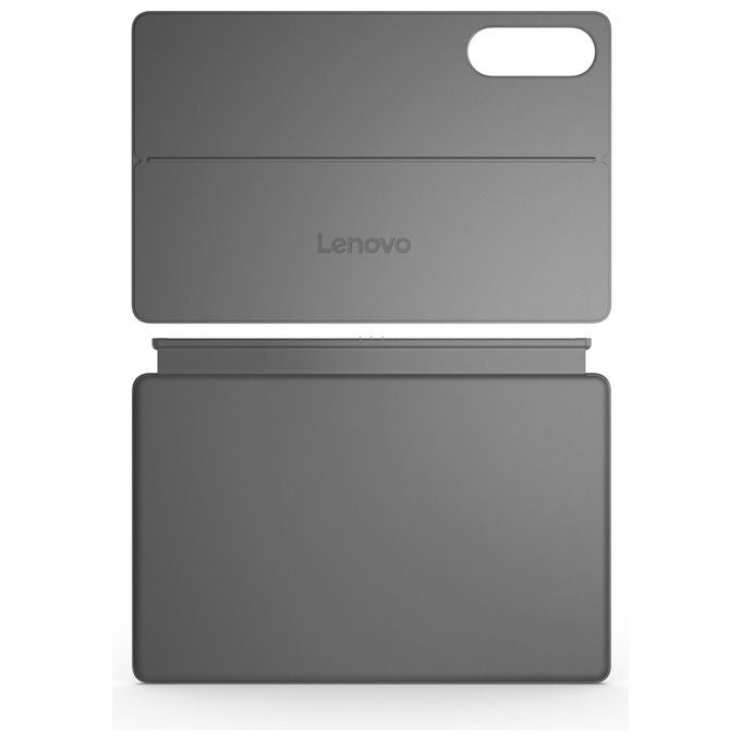 Lenovo tastiera con cover per Yoga Tab, KB Pack LG UK-IT, connessione docking pin pogo, grigio, tasti multimediali, 257,1 mm