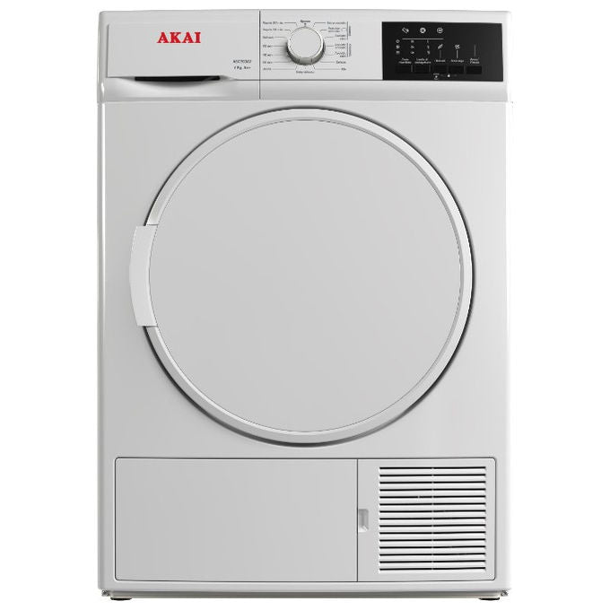 Akai ASC9046EV-T Asciugatrice a Pompa di Calore 9 Kg