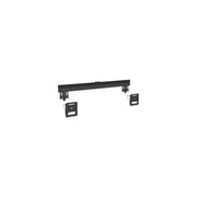 Karma staffa TV ultraslim RDM S17, per schermi da 43 a 100 pollici, fissaggio a parete, distanza 9 mm, VESA 800x600, carico max 75 kg, nera