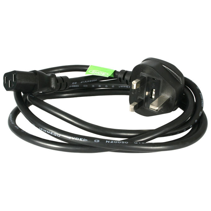 StarTech.com cavo di alimentazione BS 1363 a C13, PXT101UK, 1,8 m, nero, 10A 250V, SVT, certificato CE RoHS