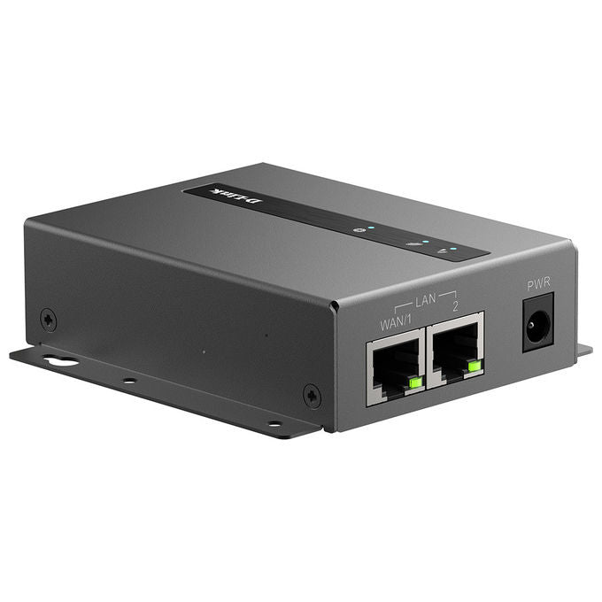 D-Link DWM-313 router 4G LTE Cat 4 M2M, dual SIM, Wi-Fi 802.11n, VPN, 2 porte Fast Ethernet, nero