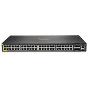 HPE Aruba Networking switch gestito CX 6200F, L3, 48 porte PoE+ Gigabit, 740W, 4 slot SFP, impilabile, rack 1U