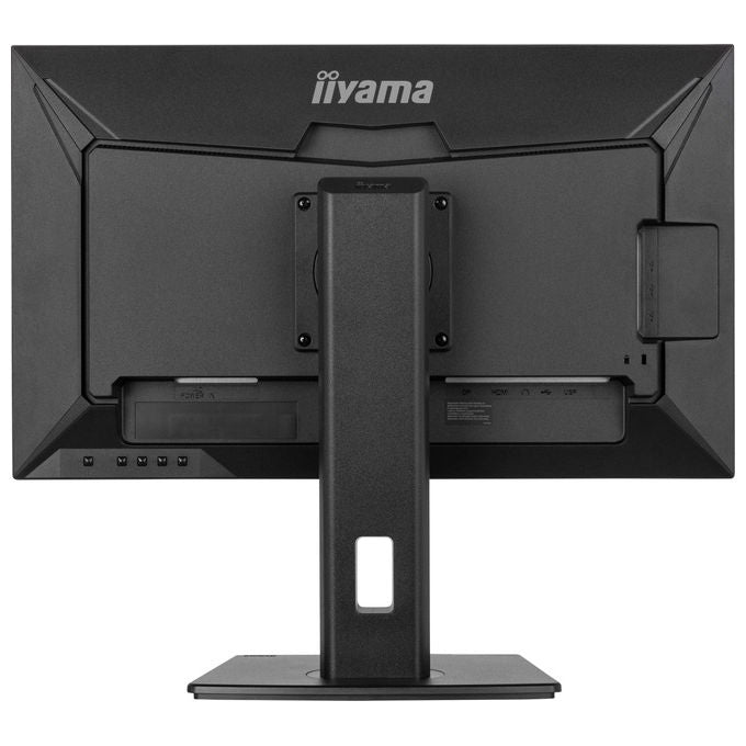 Iiyama ProLite XUB2492QSU-B1 monitor 24 pollici, IPS QHD 2560x1440, 100 Hz, 0,5 ms, hub USB 3.2, AMD FreeSync, Flicker Free, Nero