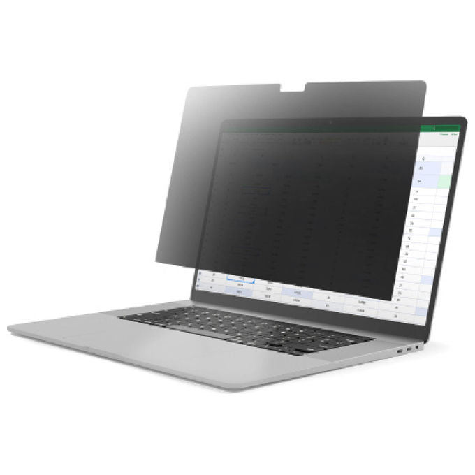 StarTech filtro privacy MacBook Pro 14 pollici 2021 2023, oro reversibile, antiriflesso, riduzione luce blu 51%, Microlouver