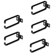 StarTech ganci a D 1U per gestione verticale cavi, cable manager rack 19'', anello passacavo in acciaio, 5 pezzi
