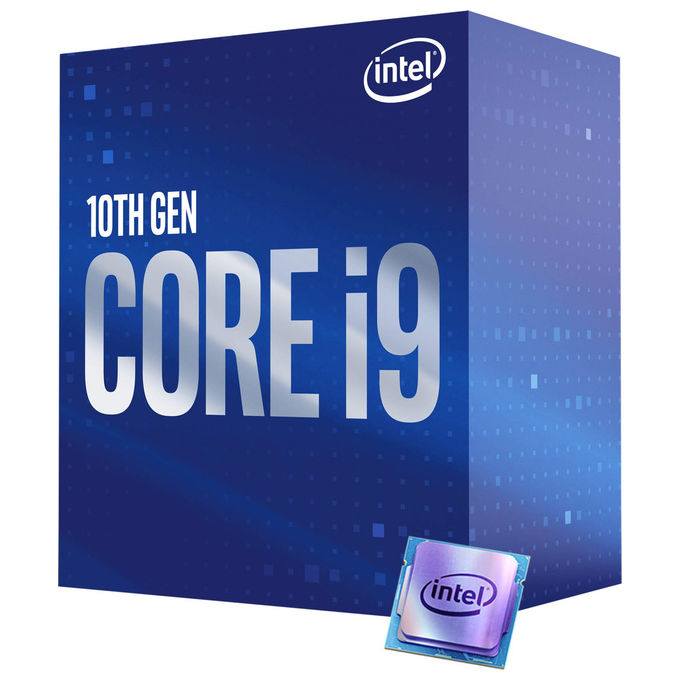 Intel processore Core i9-10900E, 10 core 20 thread, 2,8 GHz fino a 4,7 GHz, cache 20 MB, socket LGA 1200, 65W TDP