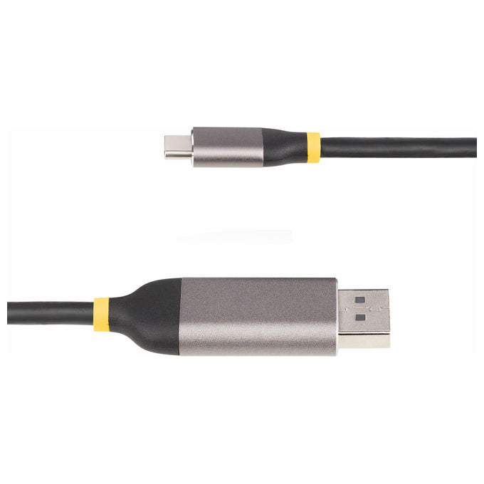 StarTech.com cavo adattatore usb-c a displayport 3m, 8k 60hz, 4k 144hz, displayport 1.4, hdr10, thunderbolt 3 e 4, usb4