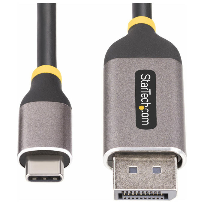 StarTech.com cavo adattatore usb-c a displayport 3m, 8k 60hz, 4k 144hz, displayport 1.4, hdr10, thunderbolt 3 e 4, usb4