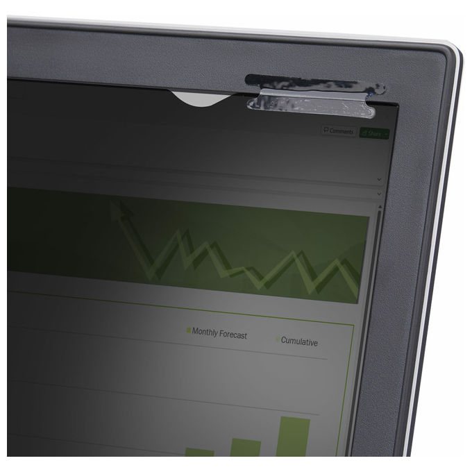StarTech.com filtro privacy 12,5'' 16:9, touch screen, antiriflesso, riduzione luce blu 51%, angolo visione 30°, sollevabile