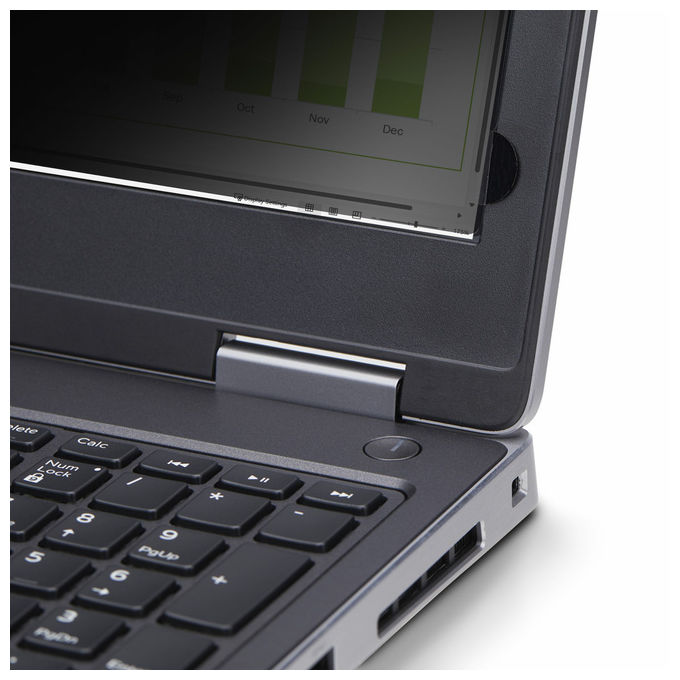 StarTech.com filtro privacy touch 12,1'' 16:10, antiriflesso, flip-up, riduzione luce blu 51%, compatibile touch screen, laptop