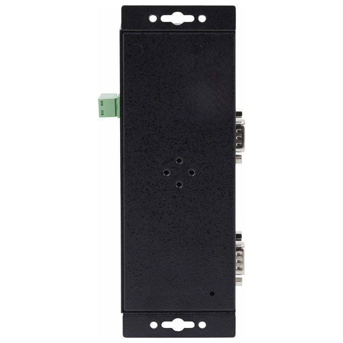 StarTech.com server seriale su IP 2 porte, adattatore RS232 su ethernet, connettori DB9 e RJ45, montaggio parete o guida DIN, scocca in metallo