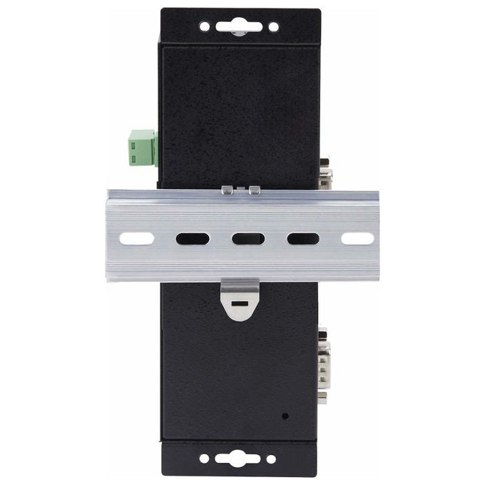 StarTech.com server seriale su IP 2 porte, adattatore RS232 su ethernet, connettori DB9 e RJ45, montaggio parete o guida DIN, scocca in metallo