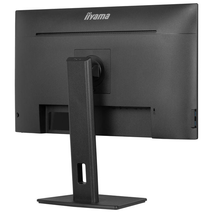 Iiyama ProLite XUB2792UHSU-B6, monitor 27 pollici, 4K Ultra HD IPS, 60Hz, 4ms, hub USB 3.2, USB-C, altoparlanti integrati, regolazione altezza, nero