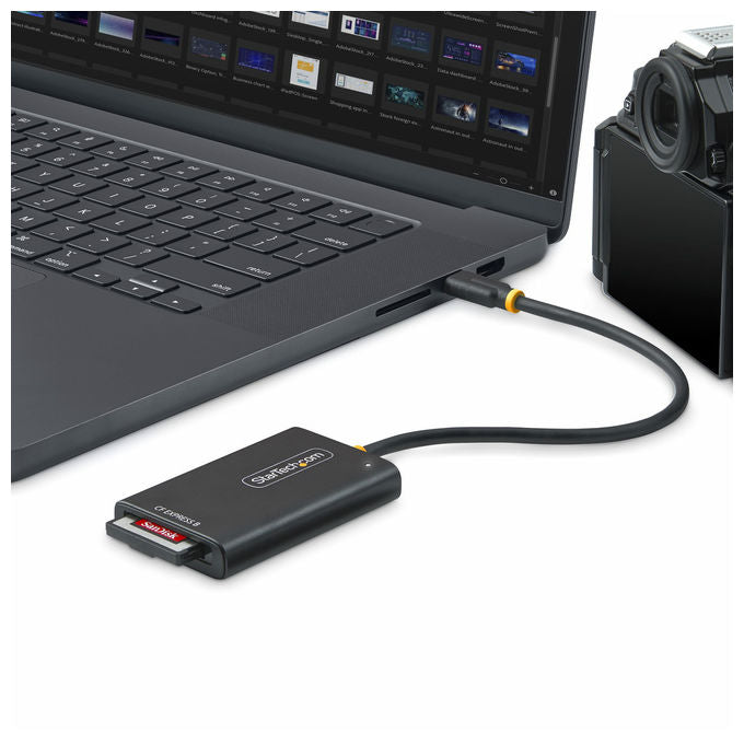 StarTech.com lettore di schede CFexpress Type B, USB-C 3.2 Gen 2, 10 Gbps, portatile, compatibile con qualsiasi SO