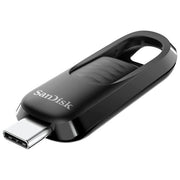 SanDisk Ultra Slider chiavetta USB Type-C, 32 GB, USB 3.2 Gen 1, 200 MB-s, connettore retrattile, nero