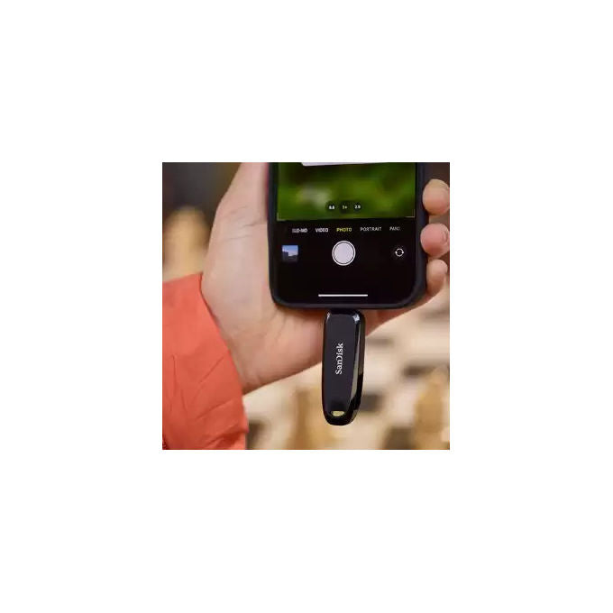 SanDisk chiavetta USB-C e USB-A 256 GB, ultra veloce 100 MB-s, USB 3.2 Gen 1, design girevole, nera, SDDDC6-256G-G46