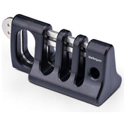StarTech.com blocco sicurezza cavi periferiche, tastiera e mouse, 3 slot, compatibile lucchetto laptop, nero, antifurto scrivania
