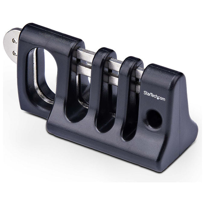 StarTech.com blocco sicurezza cavi periferiche, tastiera e mouse, 3 slot, compatibile lucchetto laptop, nero, antifurto scrivania