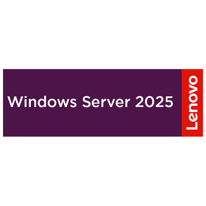 Lenovo Windows Server 2025 Remote Desktop Services, client access license CAL, 10 user, licenza software 64-bit