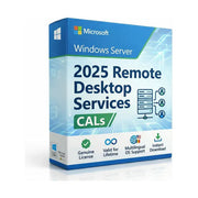 Dell Windows Server 2025 Remote Desktop Services, licenza User Cal, 5 utenti, Oem, Rok, compatibile Standard e Datacenter