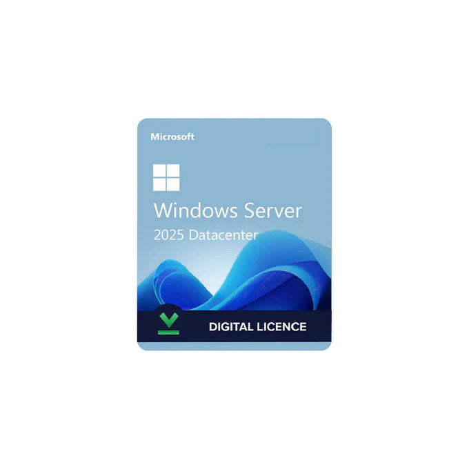 Dell Windows Server 2025 Datacenter, licenza oem, 1 licenza, multilingua, 64-bit, downgrade Windows Server 2022, 634-CVFF