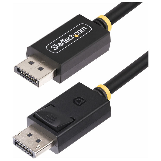 StarTech.com cavo DisplayPort 2.1 da 3 m, certificato VESA DP40, 8K 60Hz, 4K 144Hz, 40Gbps, UHBR10, HDR, HDCP 2.2, DSC 1.2a, nero