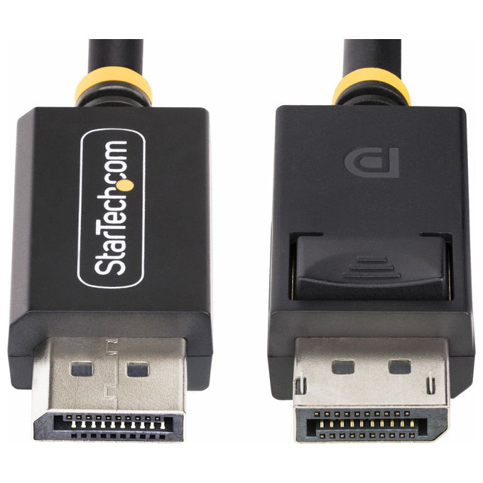 StarTech.com cavo DisplayPort 2.1 da 3 m, certificato VESA DP40, 8K 60Hz, 4K 144Hz, 40Gbps, UHBR10, HDR, HDCP 2.2, DSC 1.2a, nero
