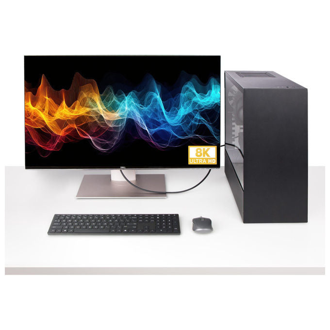 StarTech.com cavo DisplayPort 2.1 da 3 m, certificato VESA DP40, 8K 60Hz, 4K 144Hz, 40Gbps, UHBR10, HDR, HDCP 2.2, DSC 1.2a, nero