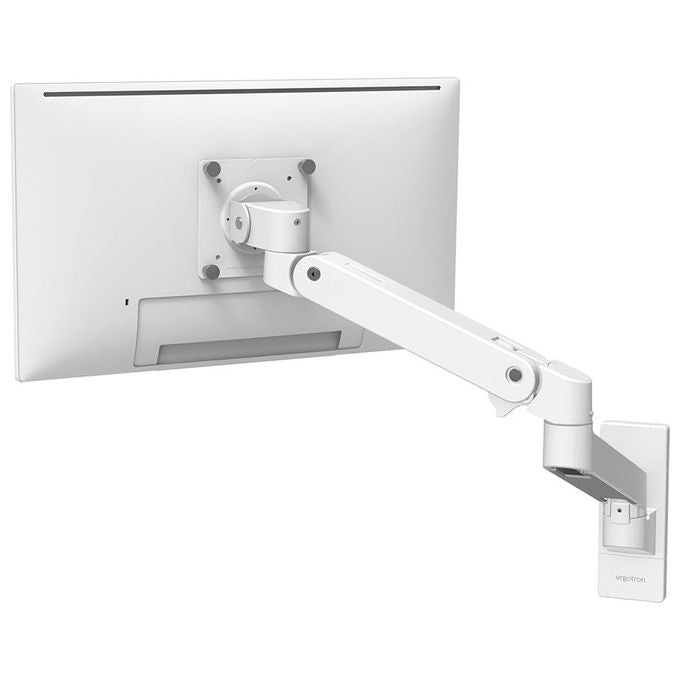 Ergotron kit montaggio a parete LX Pro, base di conversione, alluminio e acciaio, Bianco, compatibile bracci LX Pro