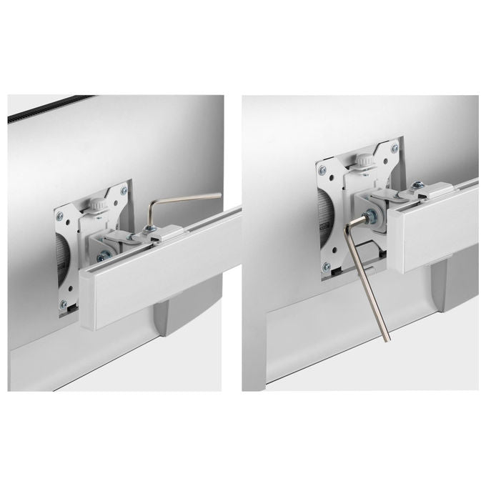 StarTech.com supporto scrivania per 6 monitor, fino a 32'', configurazione 3x2, VESA 75x75 e 100x100 mm, regolabile, bianco