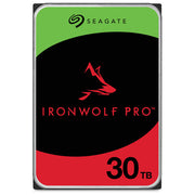 Seagate IronWolf Pro disco rigido interno NAS 30 TB, HDD 3.5'', Serial ATA III, 7200 Giri-min, buffer 512 MB, ST30000NT011