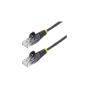StarTech cavo ethernet cat6 slim 15m viola, patch utp rj45 antigroviglio, rame puro 28awg, lszh, gigabit 1gbps, poe++ 90w, 250mhz