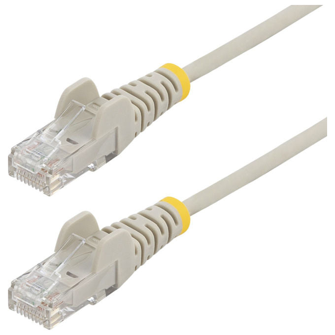 StarTech.com cavo ethernet Cat6 slim verde 15m, patch UTP RJ45 antigroviglio, rame puro 28AWG, LSZH, Gigabit, PoE++ 100W