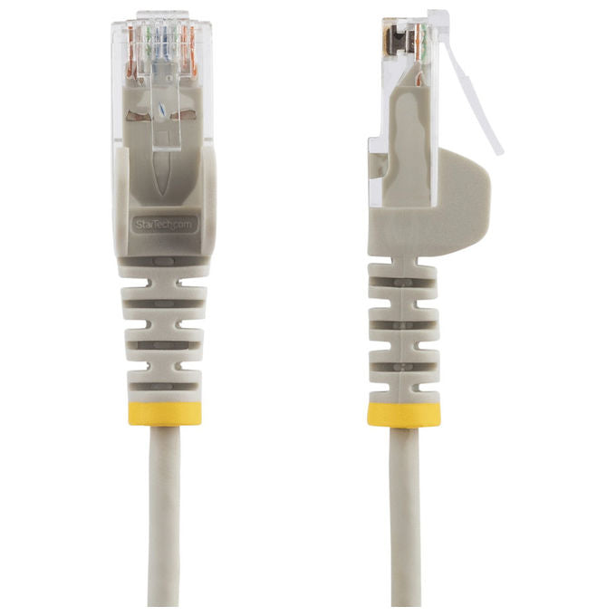StarTech.com cavo ethernet Cat6 slim verde 15m, patch UTP RJ45 antigroviglio, rame puro 28AWG, LSZH, Gigabit, PoE++ 100W