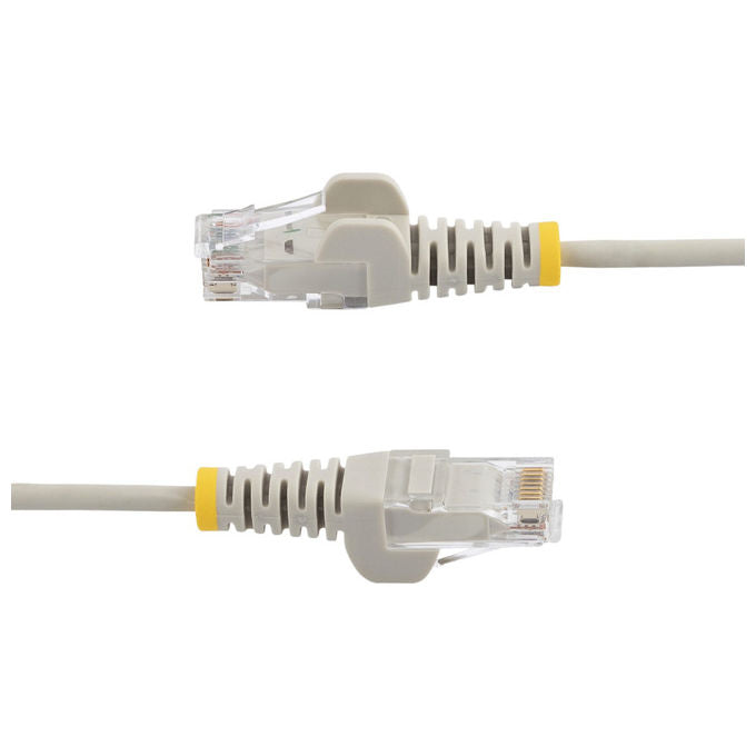 StarTech.com cavo ethernet Cat6 slim verde 15m, patch UTP RJ45 antigroviglio, rame puro 28AWG, LSZH, Gigabit, PoE++ 100W