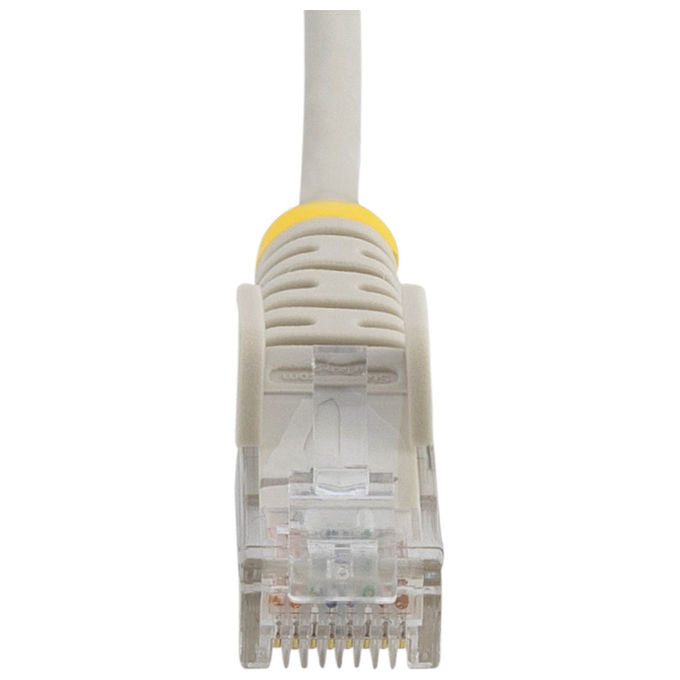 StarTech.com cavo ethernet Cat6 slim verde 15m, patch UTP RJ45 antigroviglio, rame puro 28AWG, LSZH, Gigabit, PoE++ 100W