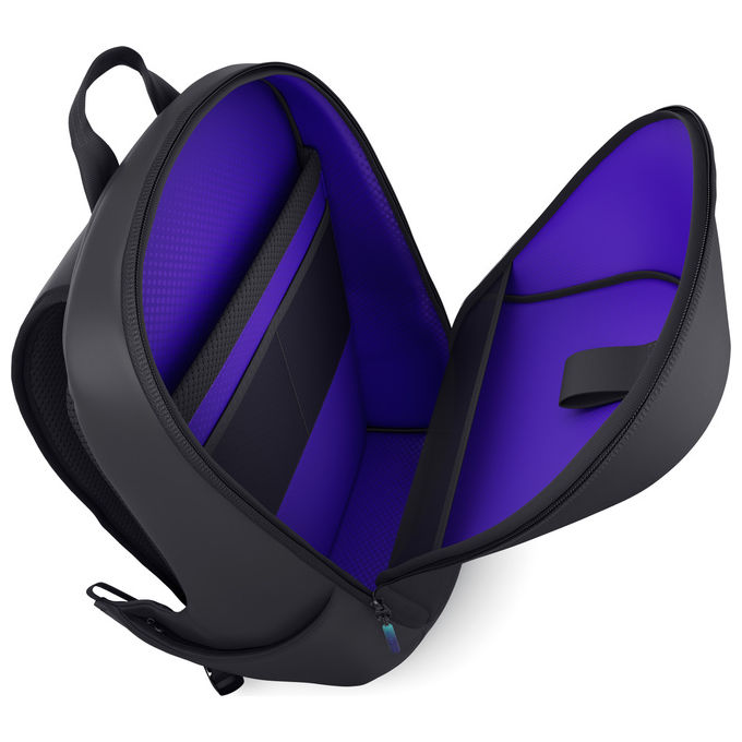 Alienware AW5625P Zaino per Notebook Gaming 16'' 21L 2 Scomparti Resistente all'Acqua Materiali Riciclati 100% colore Nero